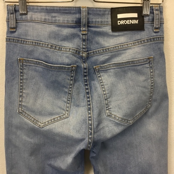 Dr. Denim Erin High-Rise Skinny Jeans in Distorted Blue - Picture 9 of 13